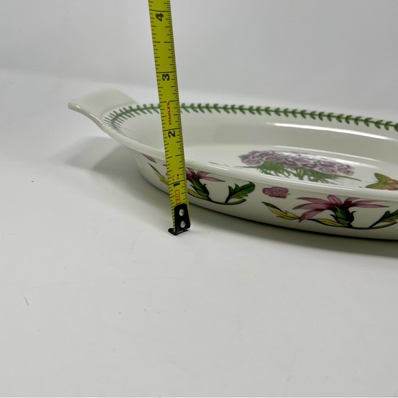 PORTMEIRION Botanic Garden Oval Serving Platter Sweet William - Picture 9 of 9